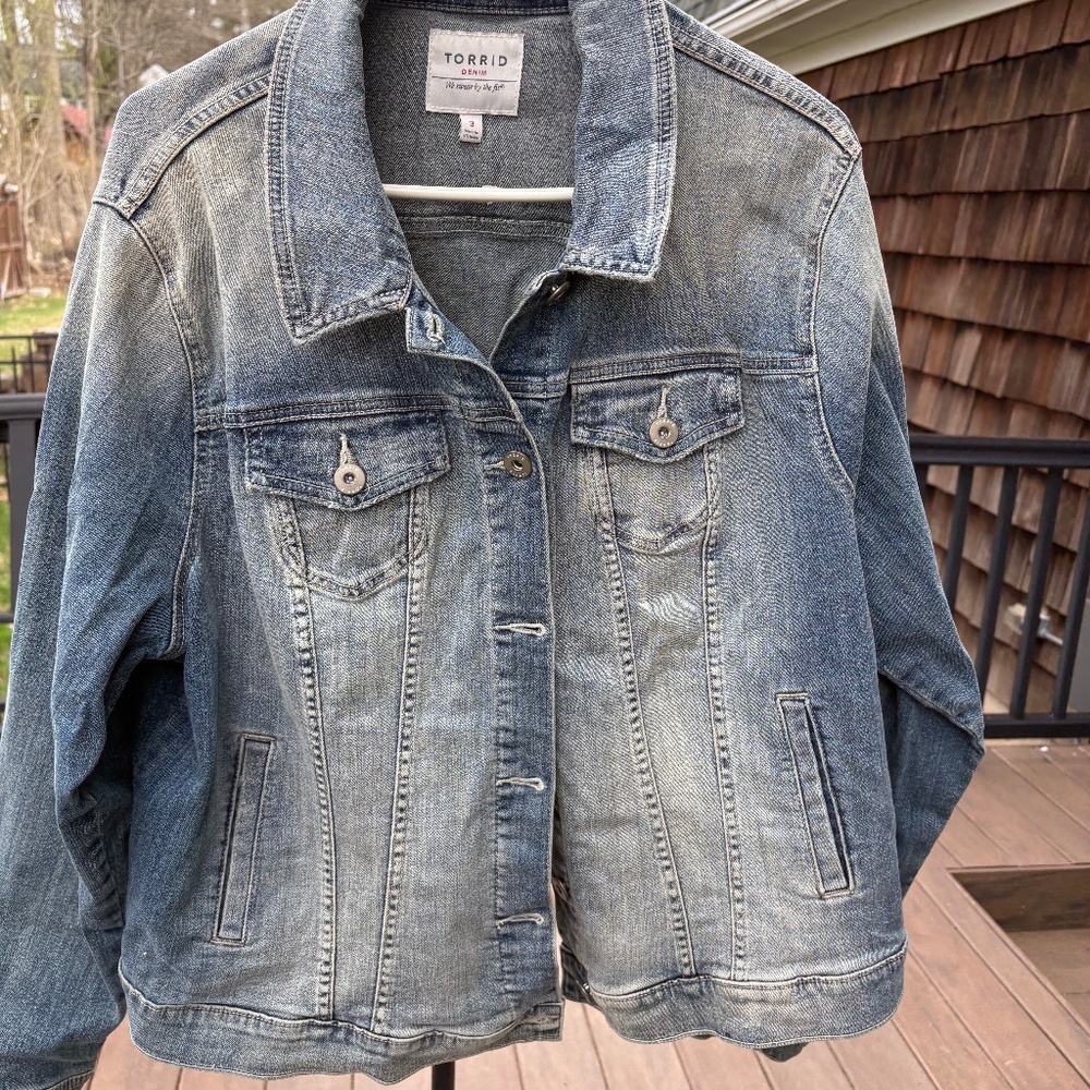 Torrid Denim Jean Jacket 3X